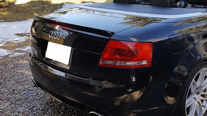 Audi A4 B7 Cabriolet Spoiler Arrière sur Le Coffre Look S4 Sline - ABS