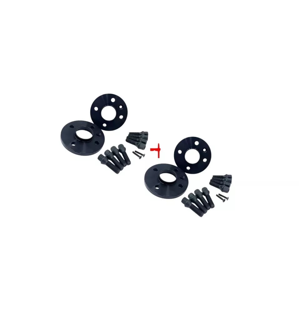 ⭐KIT 4 DISTANZIALI 16+20mm NERO ADATTO PER OPEL CORSA F dal 2020 4 fori⭐