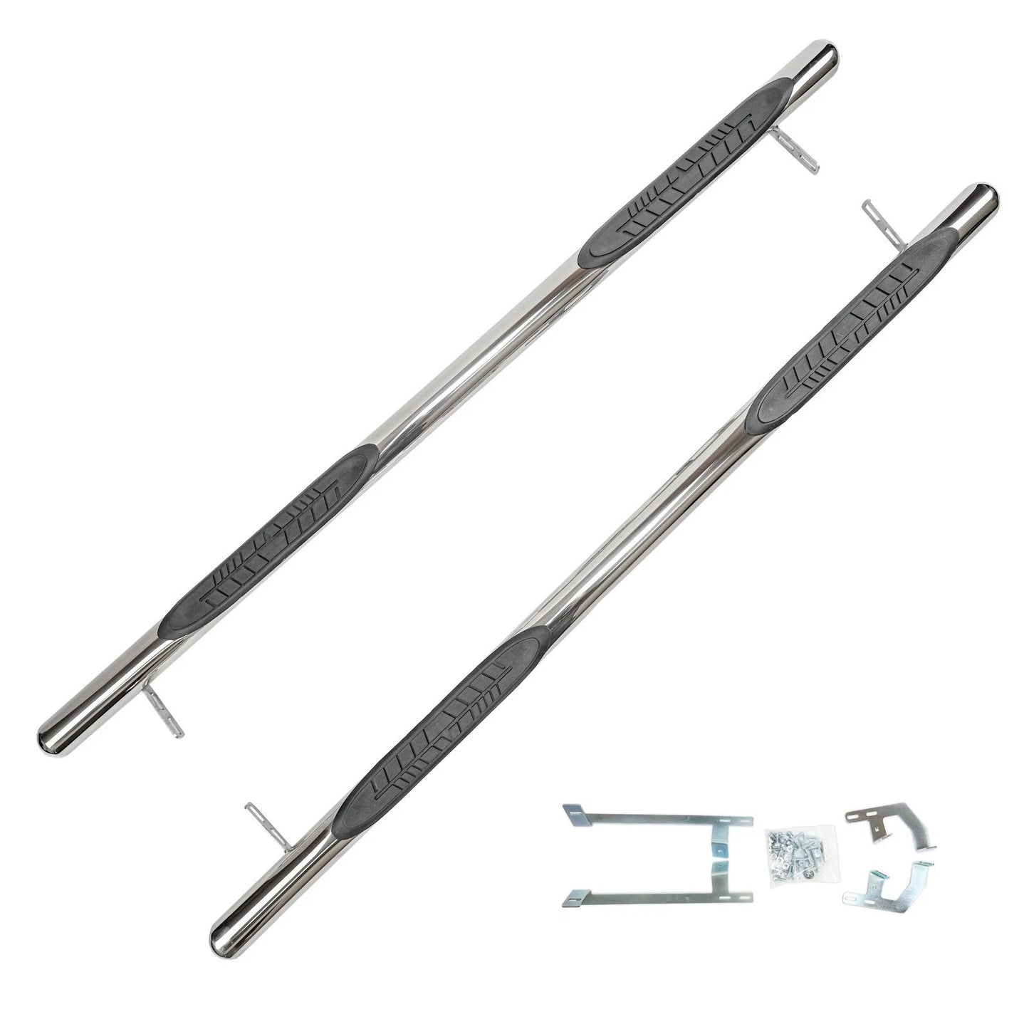 🔥ART.8494 BARRE LATERALI PEDANE INOX ADATTO PER DACIA DUSTER DAL 2024🔥