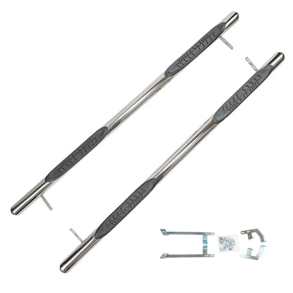 🔥ART.8494 BARRE LATERALI PEDANE INOX ADATTO PER DACIA DUSTER DAL 2024🔥