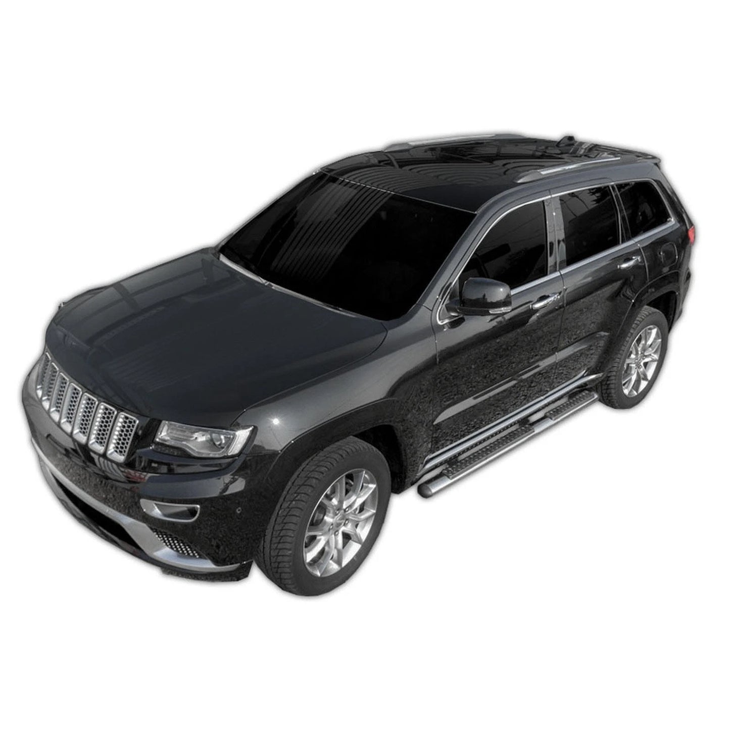 🔥ART.8498 BARRE LATERALI PEDANE INOX ADATTO PER JEEP GRAND CHEROKEE 2011-2024🔥