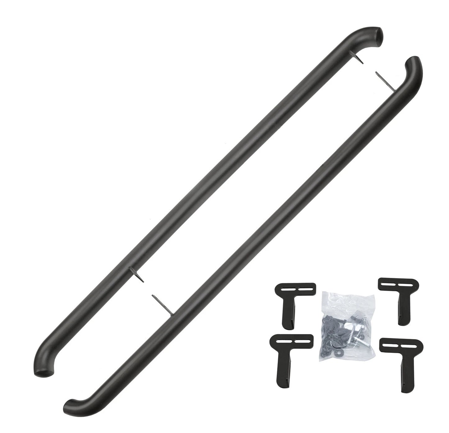 🔥ART.8502 BARRE LATERALI PEDANE INOX ADATTO PER FORD TRANSIT CUSTOM DAL 13-23🔥