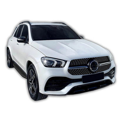 🔥ART.8511 PEDANE LATERALE SOTTOPORTA PER MERCEDES GLE V167 DAL 2019 NERO🔥