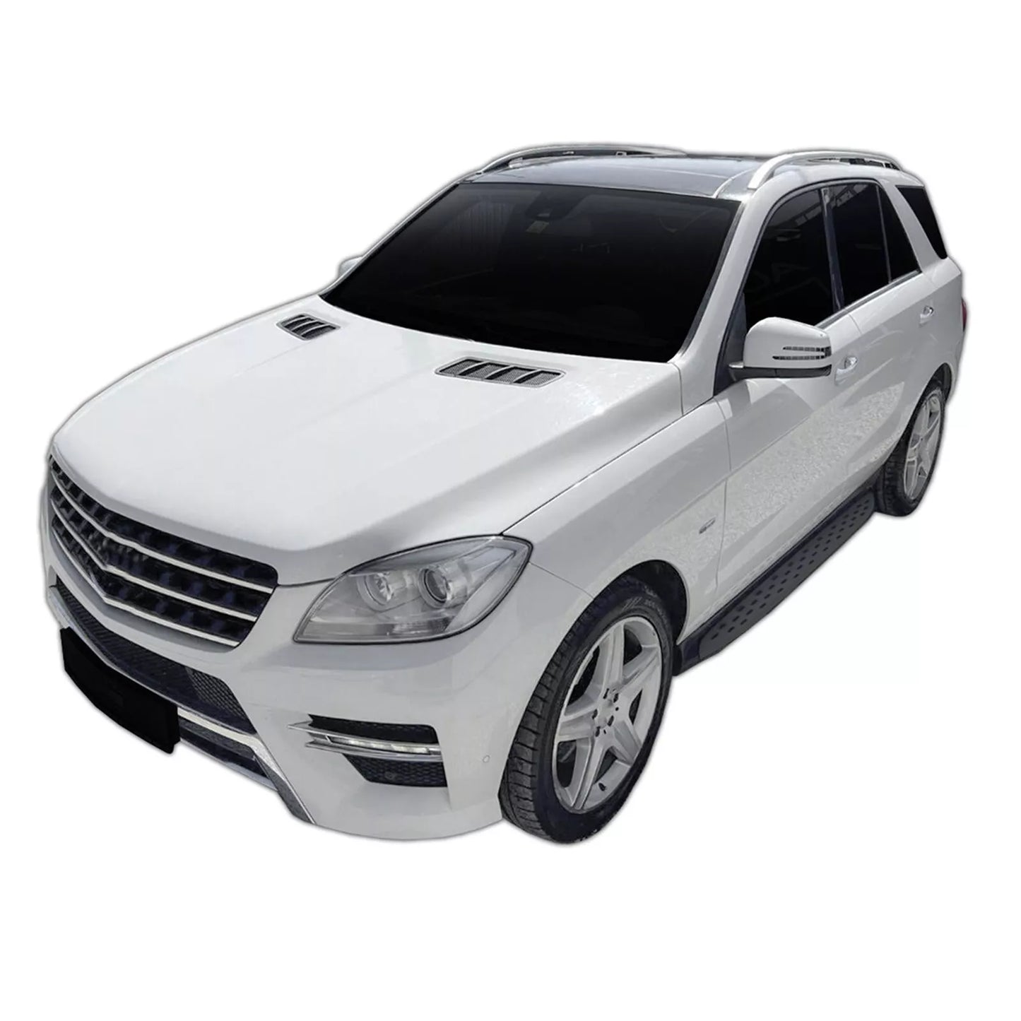 🔥ART.8516 PEDANE LATERALE SOTTOPORTA PER MERCEDES ML W166 12-19 / GLE NERO🔥