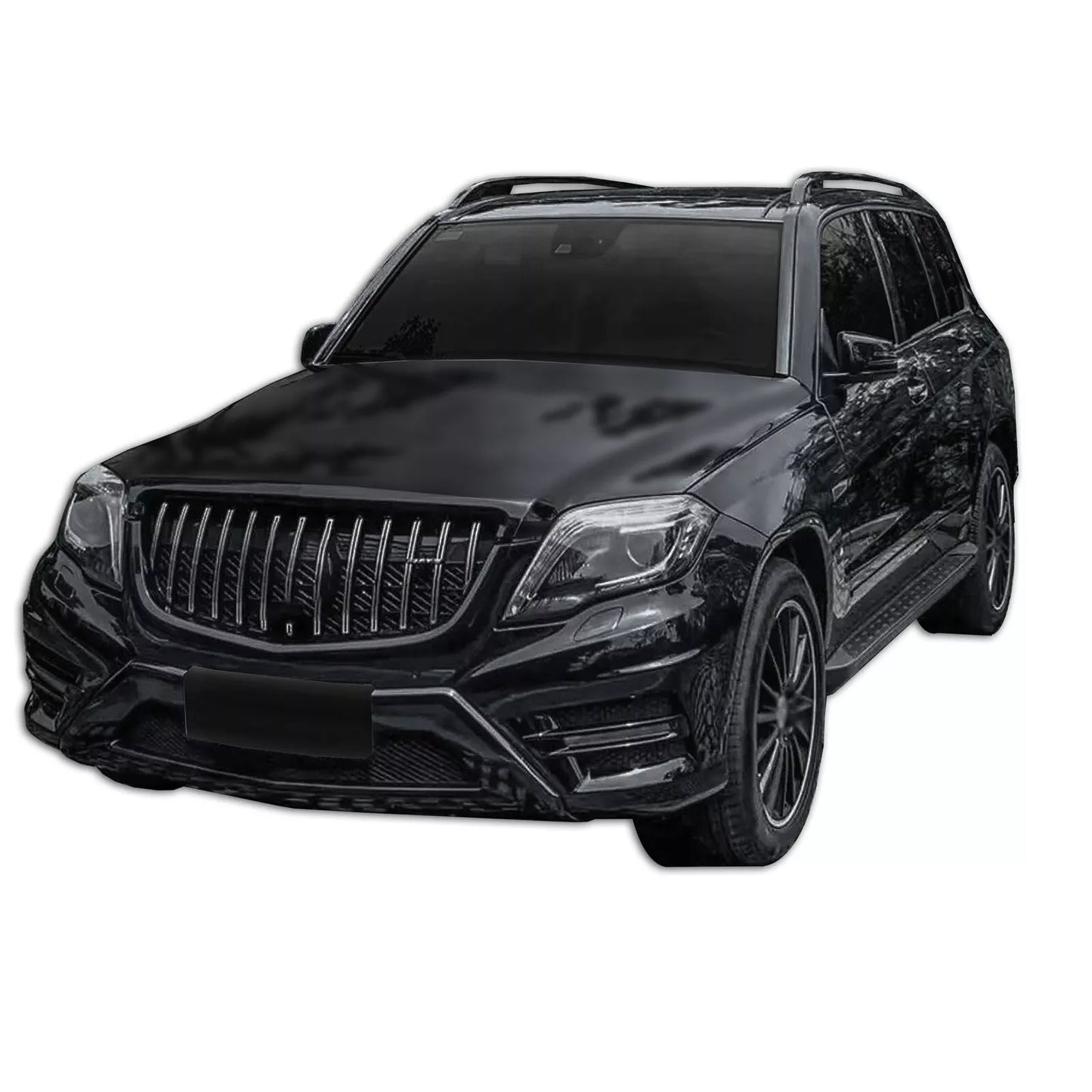 🔥ART.8517 PEDANE LATERALE SOTTOPORTA PER MERCEDES GLK X204 2009-2016 NERO🔥