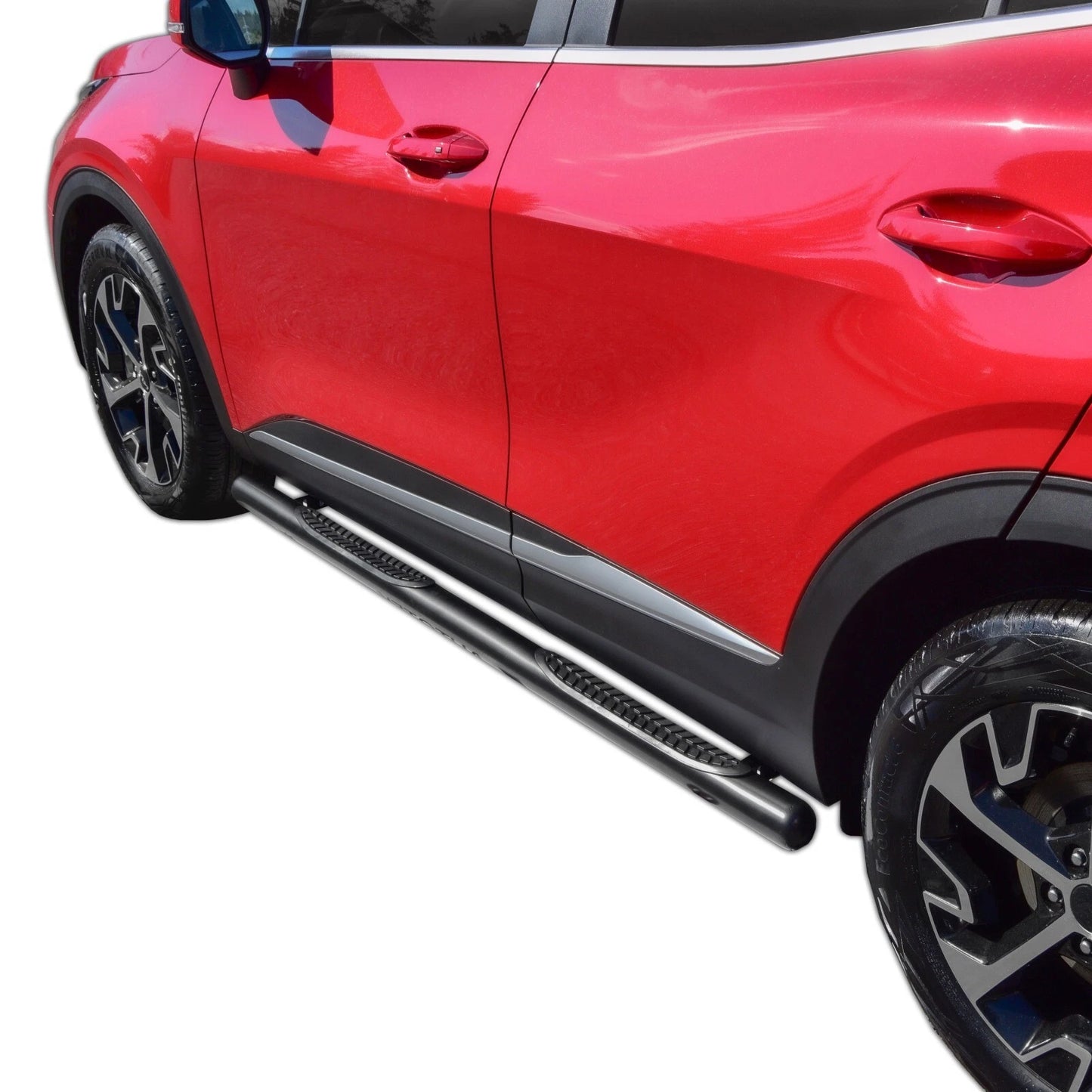🔥ART.8554 BARRE LATERALI PEDANE INOX KIA SPORTATE NQ5 DAL 2022 NERO🔥