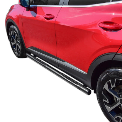 🔥ART.8554 BARRE LATERALI PEDANE INOX KIA SPORTATE NQ5 DAL 2022 NERO🔥