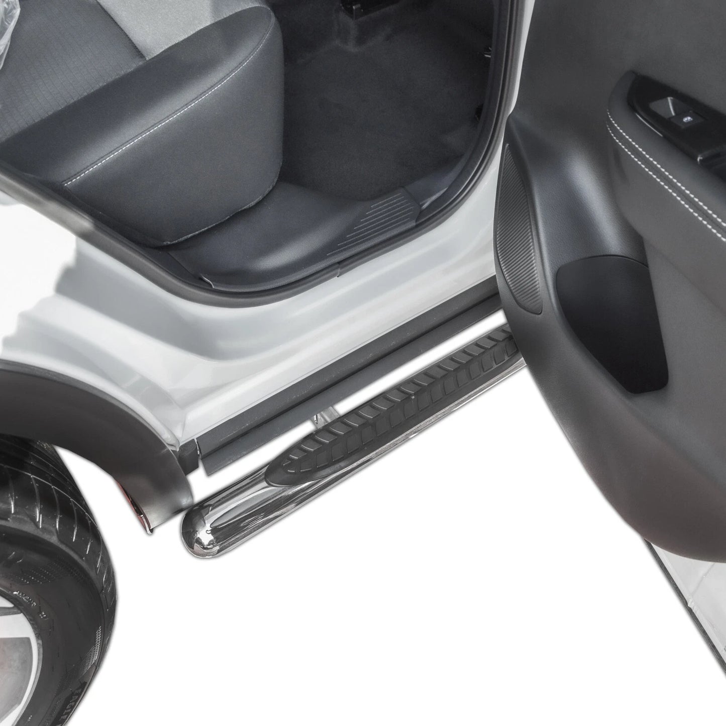 🔥ART.8562 BARRE LATERALI PEDANE INOX ADATTO PER NISSAN QASHQAI J12 DAL 2021🔥