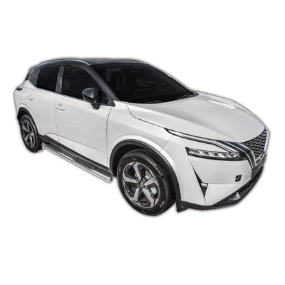 🔥ART.8562 BARRE LATERALI PEDANE INOX ADATTO PER NISSAN QASHQAI J12 DAL 2021🔥