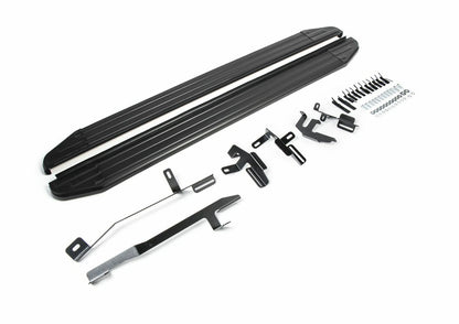 🔥ART.8567 PEDANE LATERALE SOTTOPORTA ALLUMINIO PER OPEL MOKKA/MOKKA X BLACK 🔥