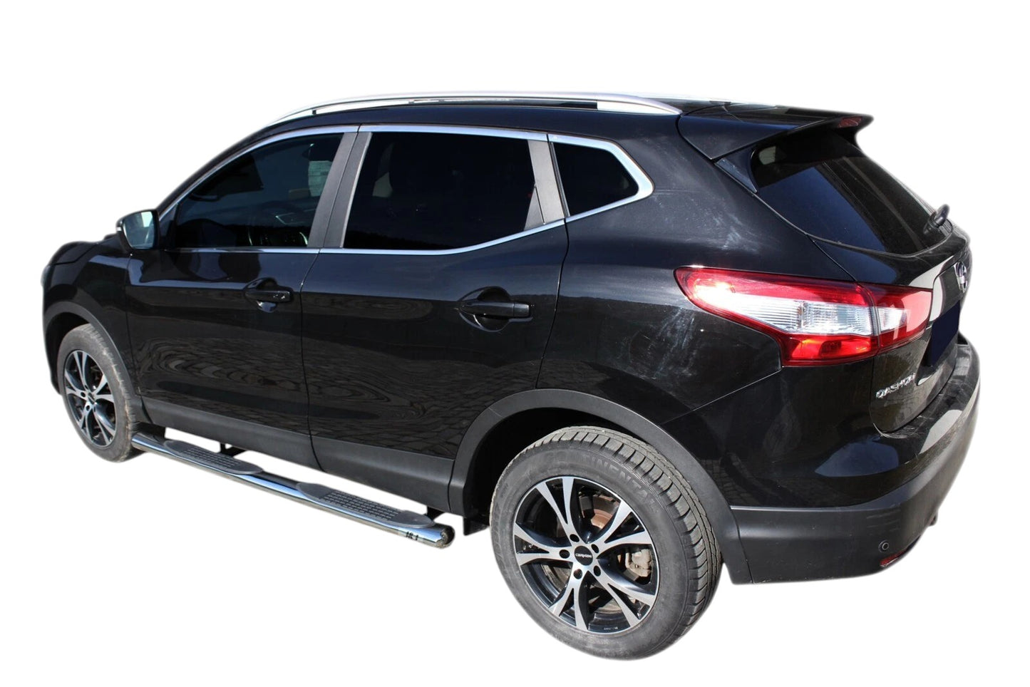 🔥ART.8599 BARRE LATERALI PEDANE INOX NISSAN QASHQAI J11 2014-2018🔥