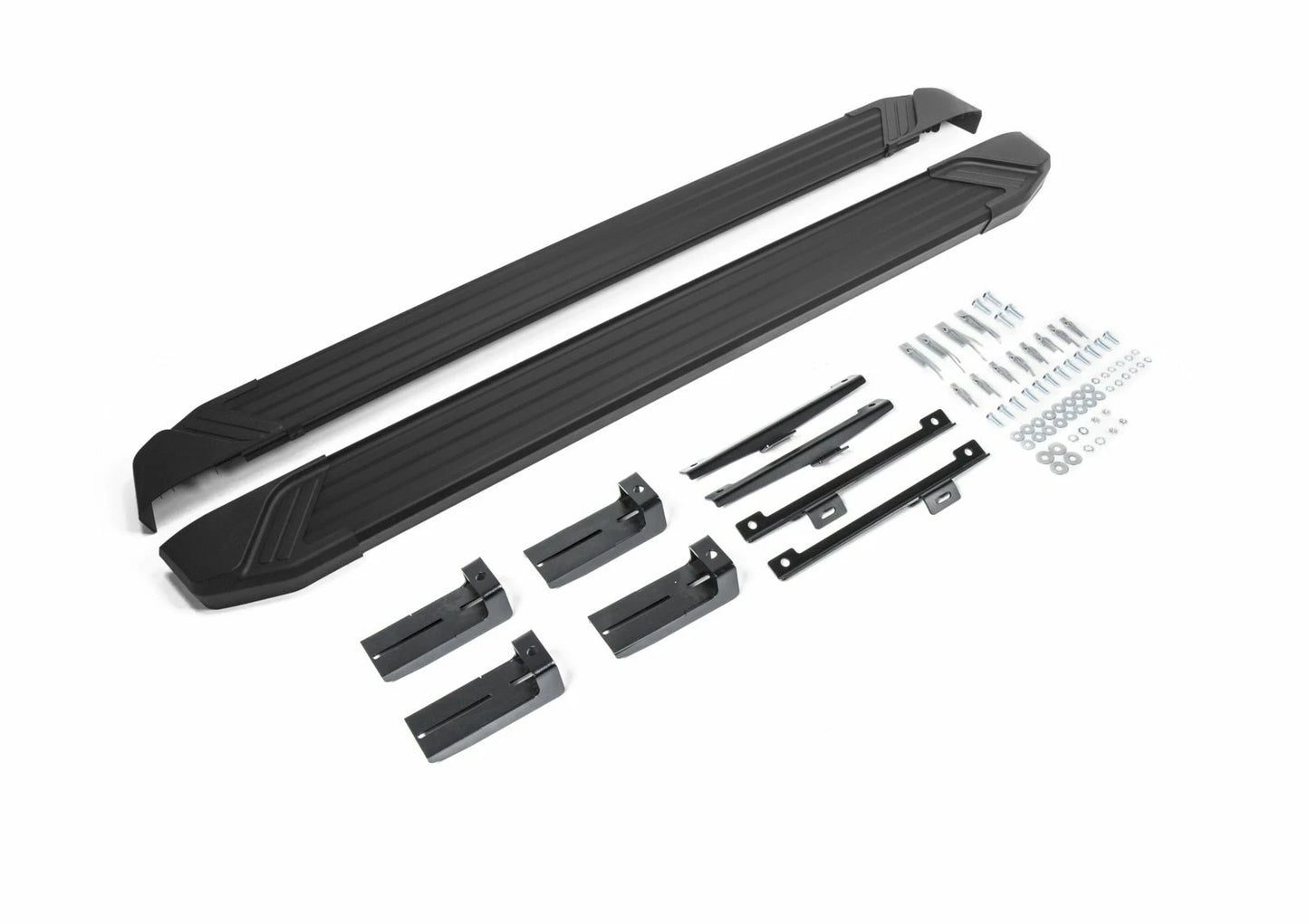 🔥ART.8601 PEDANE LATERALE SOTTOPORTA ALLUMINIO  VW TIGUAN 16-24 BASIC BLACK🔥