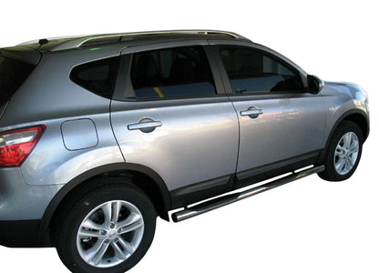 🔥ART.8603 BARRE LATERALI PEDANE INOX ADATTO PER NISSAN QASHQAI 2007-2013🔥
