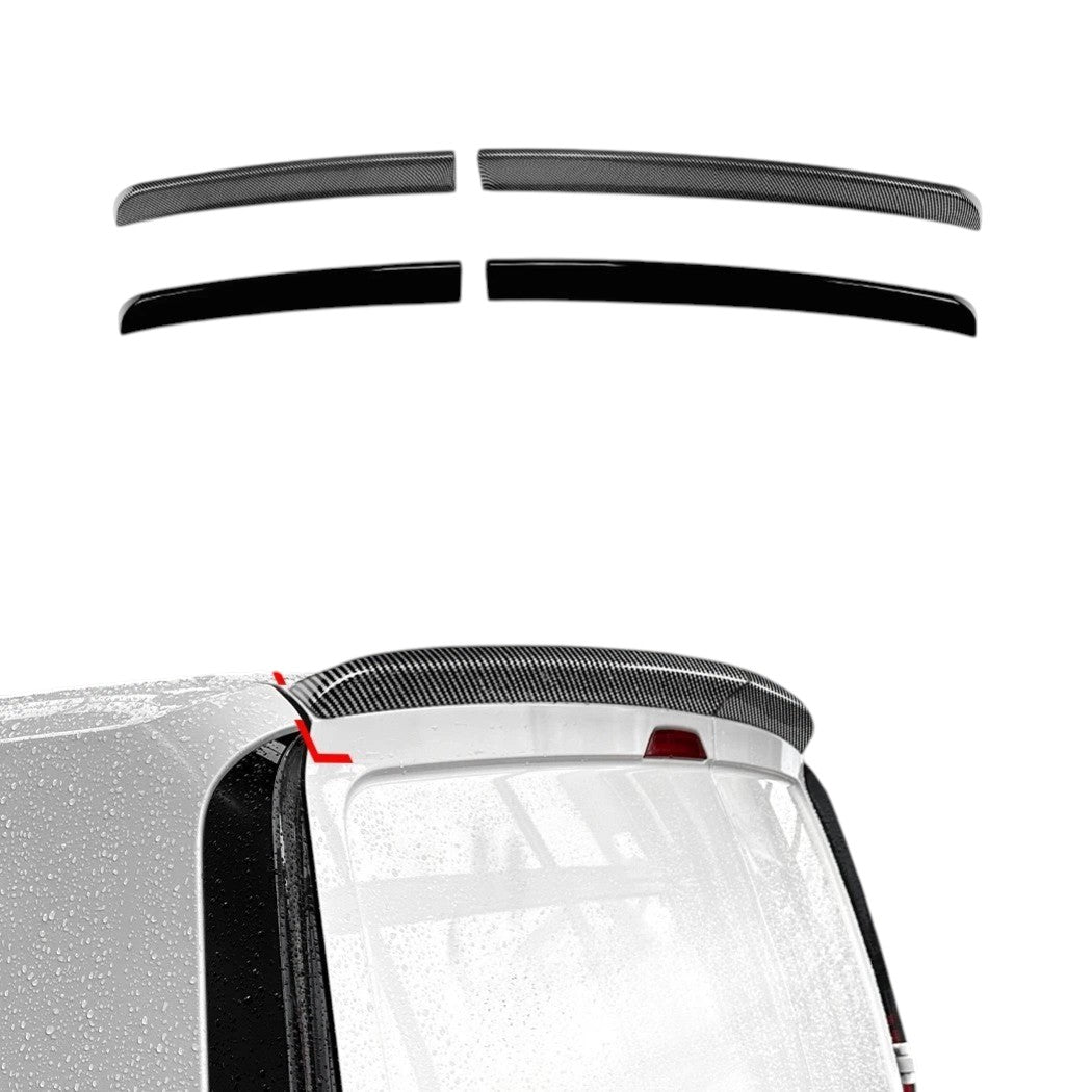 🔥ART.8624 SPOILER TETTO DOPPIA PORTA FIENILE FIBRA DI CARBONIP PER VW CADDY🔥
