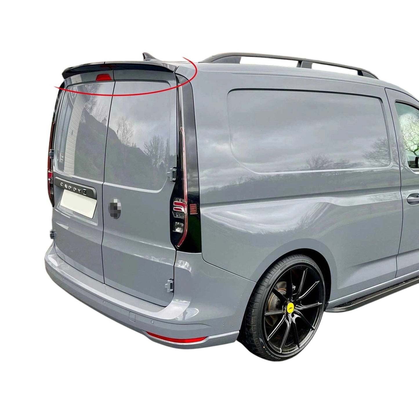 🔥ART.8624 SPOILER TETTO DOPPIA PORTA FIENILE FIBRA DI CARBONIP PER VW CADDY🔥