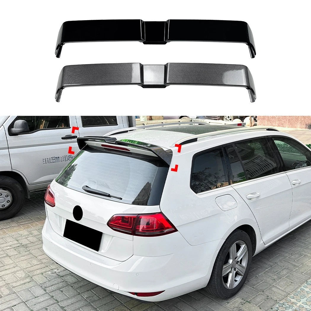 🔥ART.8635 SPOILER NERO LUCIDO VW GOLF MK77.5 STATION WAGON R GTD GTI OT STYLE🔥