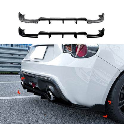 🔥ART.8642 DIFFUSORE POSTERIORE TOYOTA GT86 NERO LUCIDO LABBRO SDOPPIATORE🔥