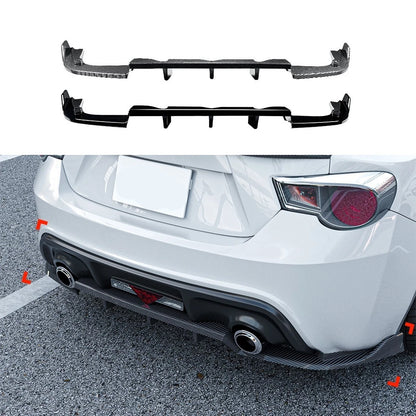 🔥ART.8642 DIFFUSORE POSTERIORE TOYOTA GT86 NERO LUCIDO LABBRO SDOPPIATORE🔥