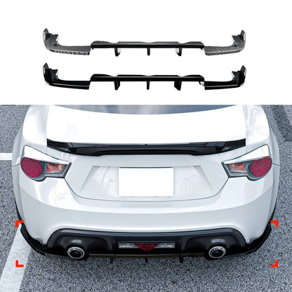 🔥ART.8642 DIFFUSORE POSTERIORE TOYOTA GT86 NERO LUCIDO LABBRO SDOPPIATORE🔥