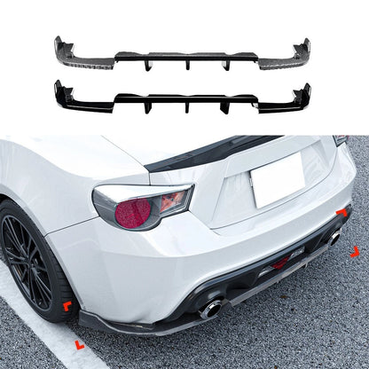 🔥ART.8644 DIFFUSORE POSTERIORE TOYOTA GT86 NERO LUCIDO LABBRO SDOPPIATORE🔥