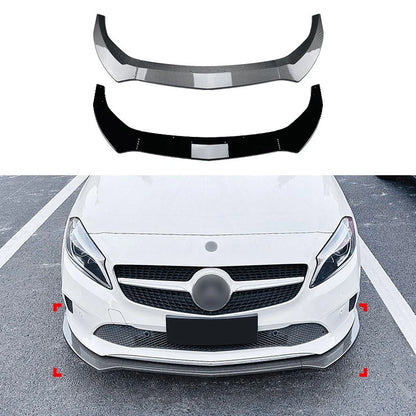 🔥ART.8646 SPLITTER PER MERCEDES CLASSE A W176 NERO LUCIDO  NON AMG-LINE 16-18