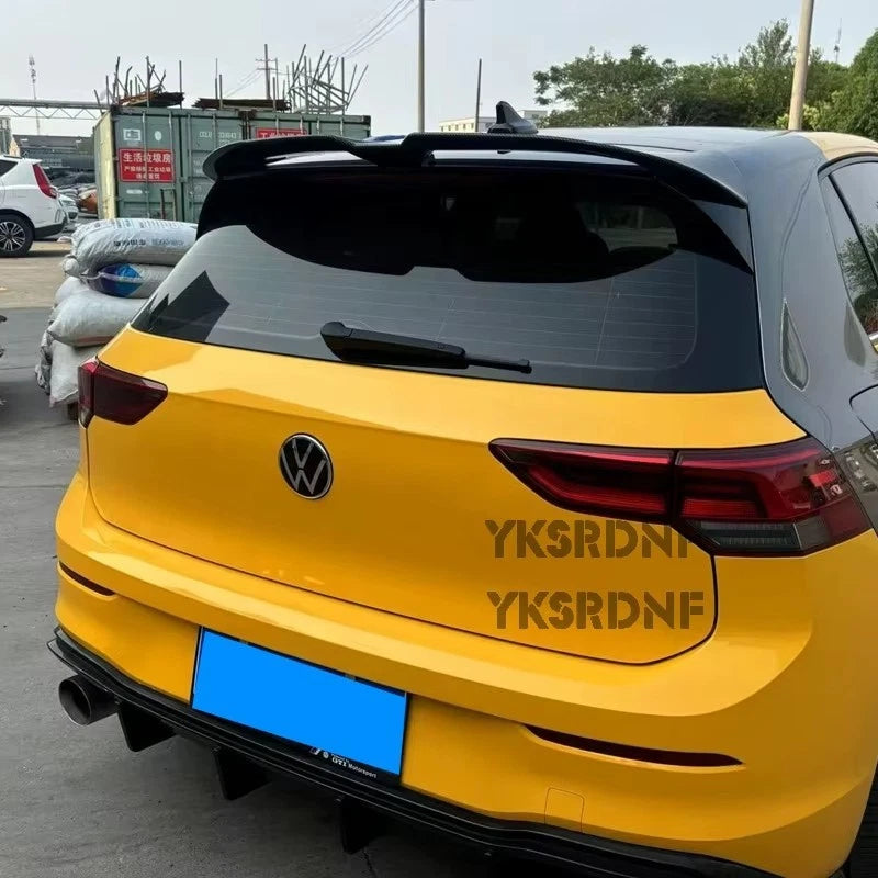 🔥ART.8652 SPOILER POSTERIORE NERO LUCIDO VW Golf MK8 R GTD GTI OETTINGER STYL🔥