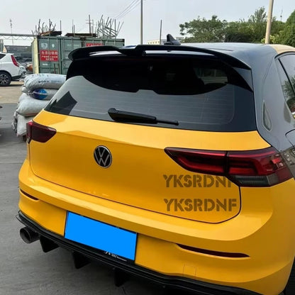 🔥ART.8652 SPOILER POSTERIORE NERO LUCIDO VW Golf MK8 R GTD GTI OETTINGER STYL🔥