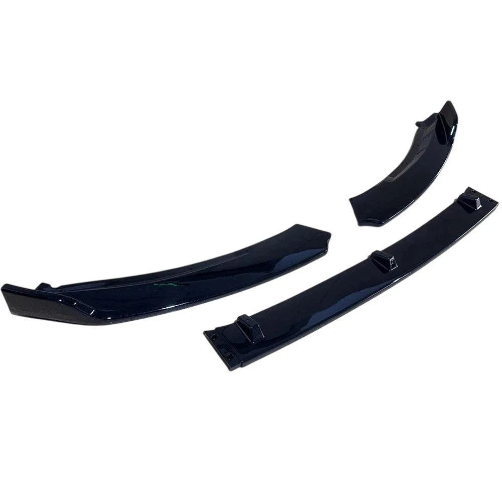 🔥ART.8653 SPLITTER ANTERIORE ADATTO PER SKODA OctaviaNERO LUCIDO 14-18🔥