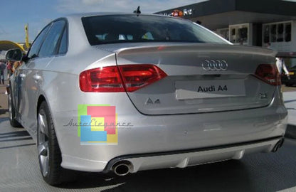 AUDI A4 B8 2008-2012 DIFFUSORE POSTERIORE SOTTO PARAURTI RS4 3.0 2.7 ESTRATTORE