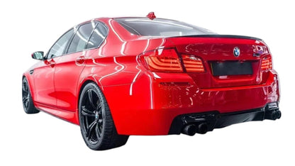 🔥ART.8674 GONNE LATERALI PER BMW SERIE 5 F10 F11 NERO LUCIDO ESTENSIONI🔥