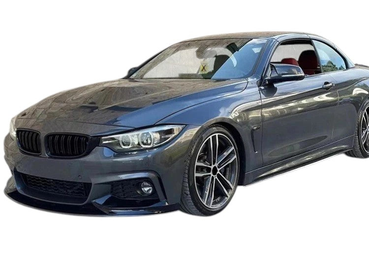 🔥ART.8676 GONNE LATERALI PER BMW SERIE 4 F32 F33 F36 NERO LUCIDO ESTENSIONI🔥