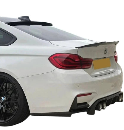 🔥ART.8678 SPOILER FINESTRA BMW SERIE 4 M4 F32 NERO LUCIDO ALA LABBRO 13-20🔥