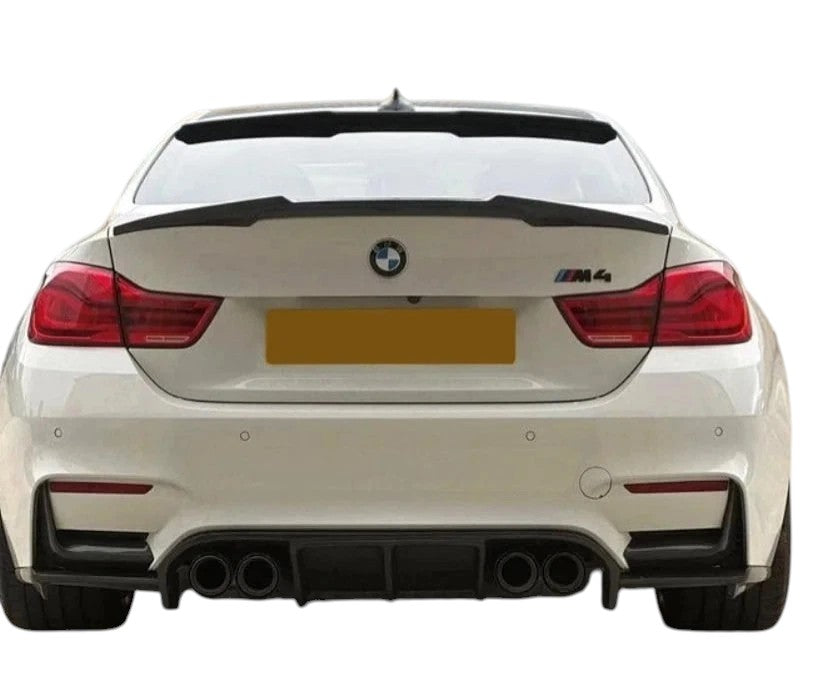 🔥ART.8678 SPOILER FINESTRA BMW SERIE 4 M4 F32 NERO LUCIDO ALA LABBRO 13-20🔥