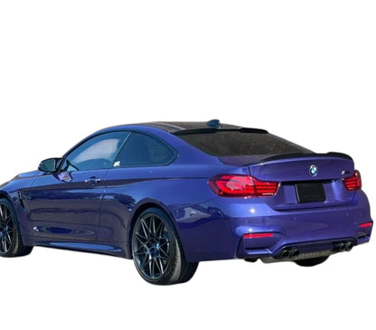 🔥ART.8678 SPOILER FINESTRA BMW SERIE 4 M4 F32 NERO LUCIDO ALA LABBRO 13-20🔥