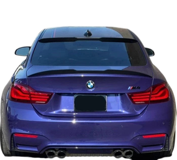 🔥ART.8678 SPOILER FINESTRA BMW SERIE 4 M4 F32 NERO LUCIDO ALA LABBRO 13-20🔥