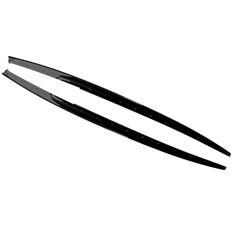 🔥ART.8680 GONNE LATERALI NERO LUCIDO PER BMW 3 F30 F31 SDOPPIATOR ESTENSIONI🔥
