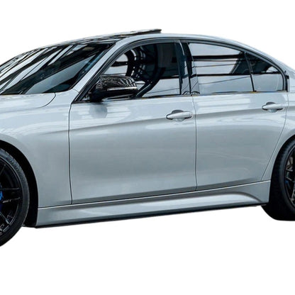🔥ART.8680 GONNE LATERALI NERO LUCIDO PER BMW 3 F30 F31 SDOPPIATOR ESTENSIONI🔥