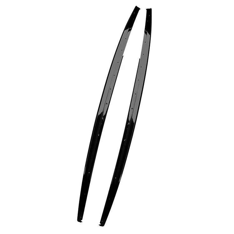 🔥ART.8680 GONNE LATERALI NERO LUCIDO PER BMW 3 F30 F31 SDOPPIATOR ESTENSIONI🔥