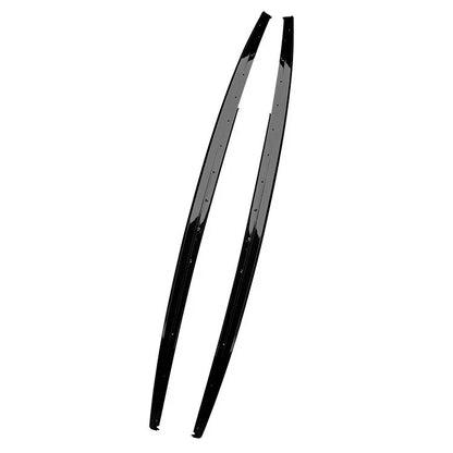🔥ART.8680 GONNE LATERALI NERO LUCIDO PER BMW 3 F30 F31 SDOPPIATOR ESTENSIONI🔥