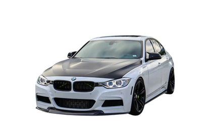 🔥ART.8680 GONNE LATERALI NERO LUCIDO PER BMW 3 F30 F31 SDOPPIATOR ESTENSIONI🔥