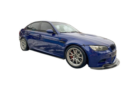 🔥ART.8683 GONNE LATERALI PER BMW  3 E90 E92 E93 NERO LUCIDO ESTENSIONI🔥