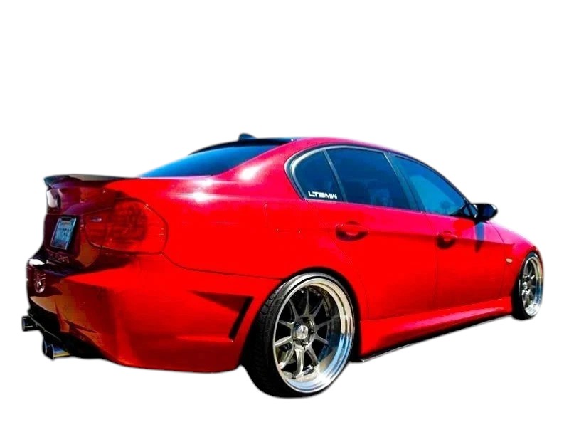 🔥ART.8683 GONNE LATERALI PER BMW  3 E90 E92 E93 NERO LUCIDO ESTENSIONI🔥