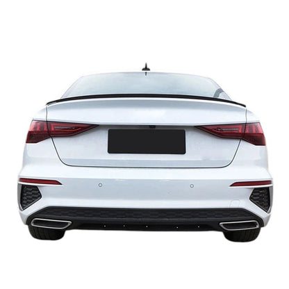 🔥ART.8687 SPOILER STIVALE Audi A3 S3 RS3 8Y BERLINA NERO lUCIDO STILE S3 20+🔥