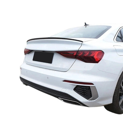 🔥ART.8687 SPOILER STIVALE Audi A3 S3 RS3 8Y BERLINA NERO lUCIDO STILE S3 20+🔥