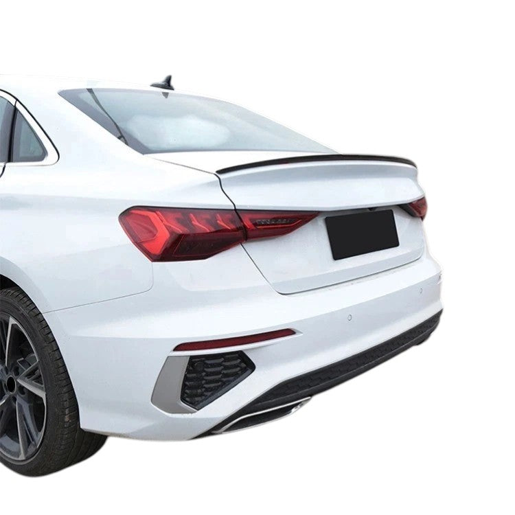 🔥ART.8687 SPOILER STIVALE Audi A3 S3 RS3 8Y BERLINA NERO lUCIDO STILE S3 20+🔥
