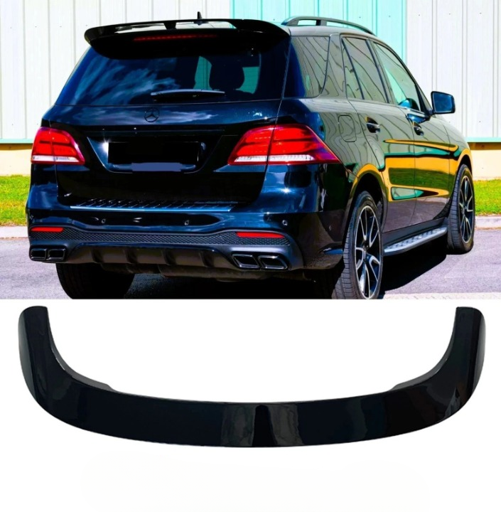 🔥ART.8689 SPOILER TETTO NERO LUCIDO PEE MERCEDES CLASSE GLE W166 2012-2018🔥