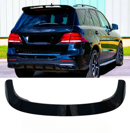 🔥ART.8689 SPOILER TETTO NERO LUCIDO PEE MERCEDES CLASSE GLE W166 2012-2018🔥