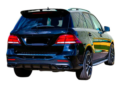 🔥ART.8689 SPOILER TETTO NERO LUCIDO PEE MERCEDES CLASSE GLE W166 2012-2018🔥