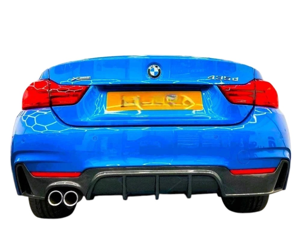 🔥ART.8697 DIFFUSORE PER BMW SERIE 4 F32 F33 F36 M SPORT NERO LUCIDO LABBRO🔥