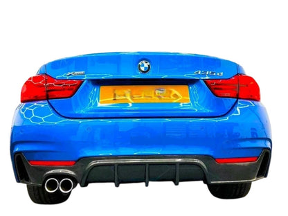 🔥ART.8697 DIFFUSORE PER BMW SERIE 4 F32 F33 F36 M SPORT NERO LUCIDO LABBRO🔥